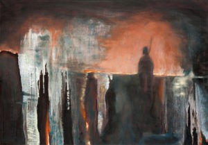 Apokalypsa, 70x100 cm, olej, 2011